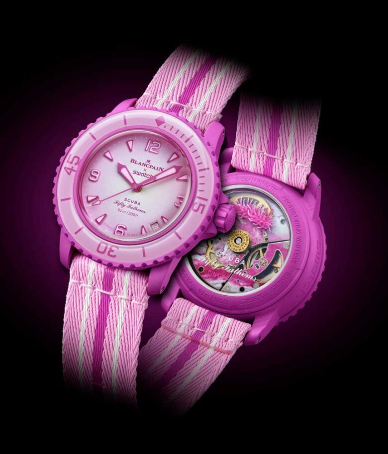 Swatch Bioceramic Scuba Fifty Fathoms Pink Ocean