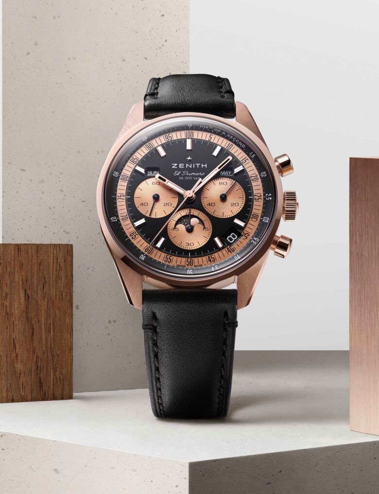 Zenith Chronomaster Original Triple Calendar Chronograph in Roségold