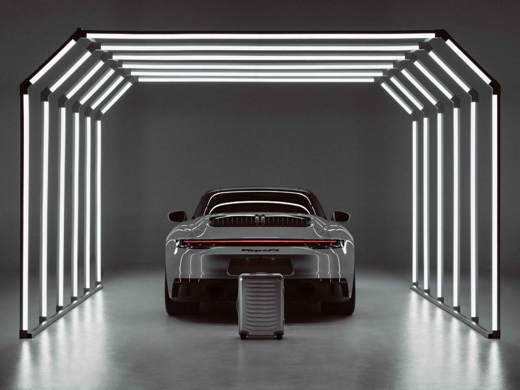 Porsche Design Roadster Aluminum Trolley Silver