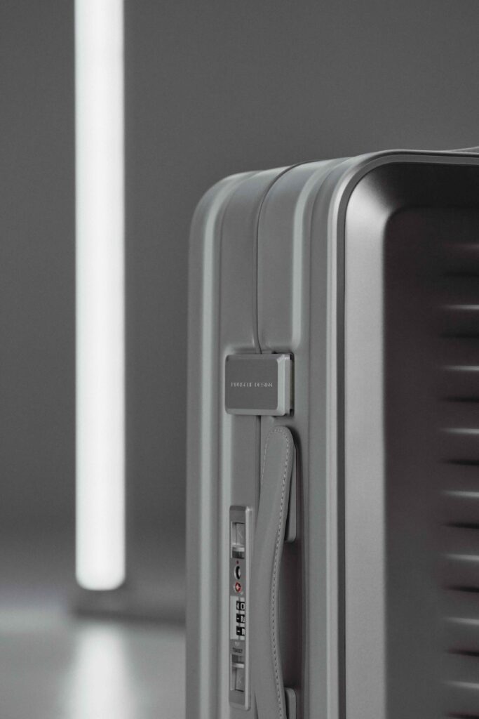 Porsche Design Roadster Aluminum Trolley Silver