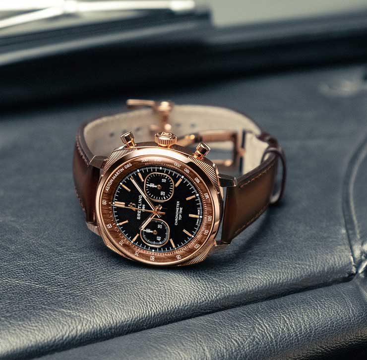 TOP TIME B01 CHRONOGRAPH 41 TRIBUTE TO ASTON MARTIN DB5 Ref. PB0178121B1X1