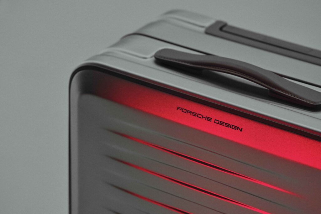 Porsche Design Roadster Aluminum Trolley Silver