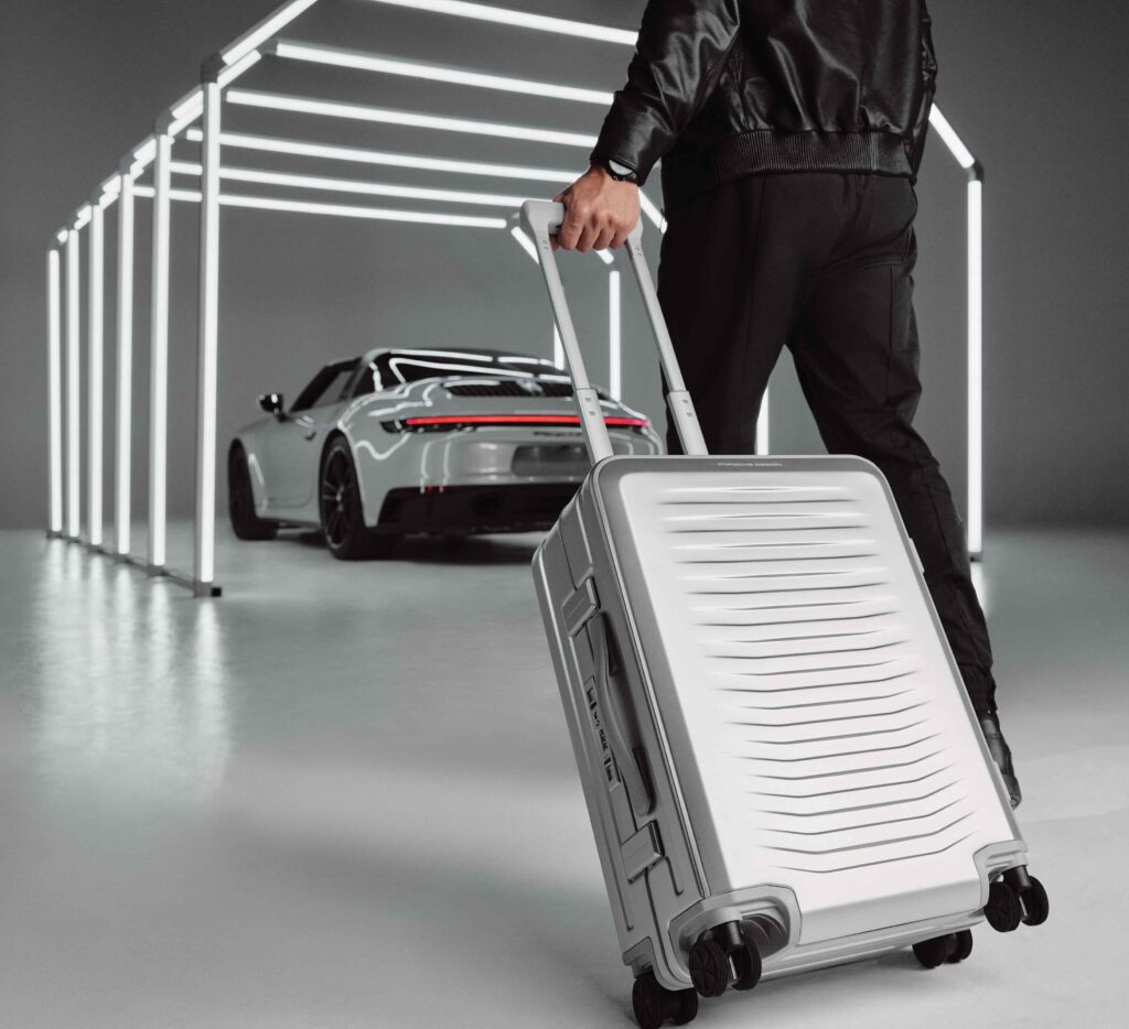 Porsche Design Roadster Aluminum Trolley Silver